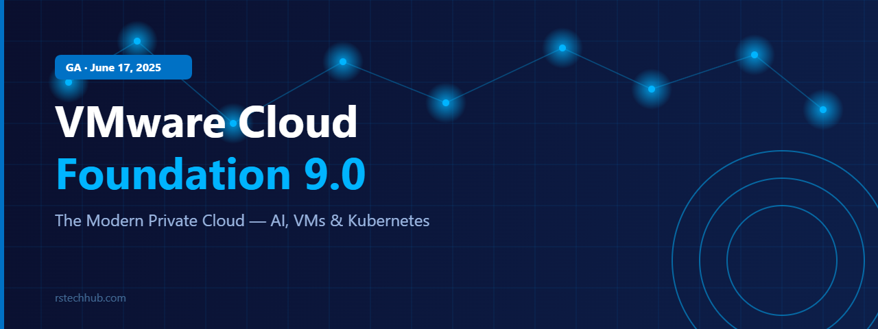 VMware Cloud Foundation 9.0: What It Is, What’s New, and Why It Matters