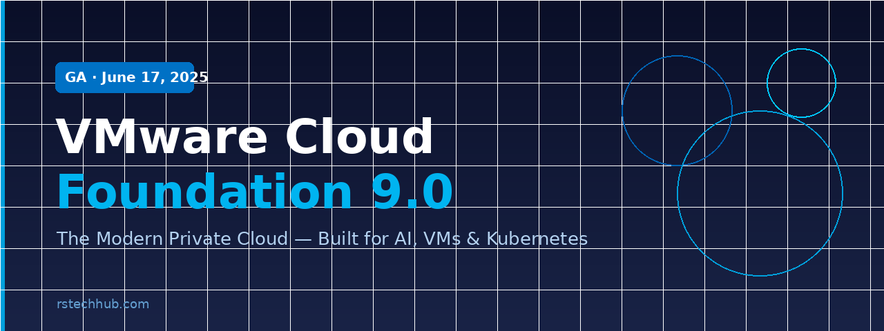 VMware Cloud Foundation 9.0 hero banner