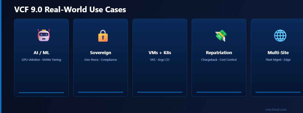 VCF 9.0 Real-World Use Cases: Five Scenarios Where It Changes the Game