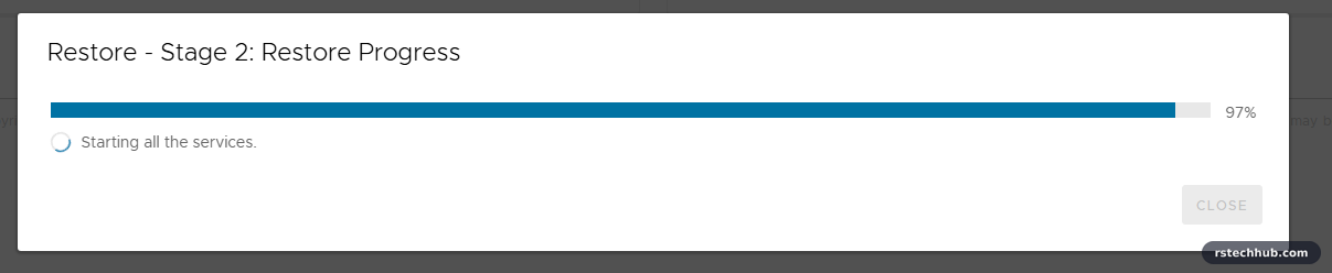 The long wait at 97%